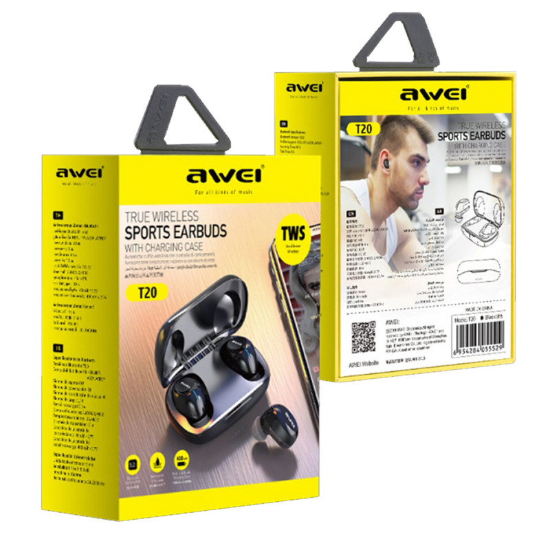 AWEI T20 TRUE WIRELESS EARBUDS