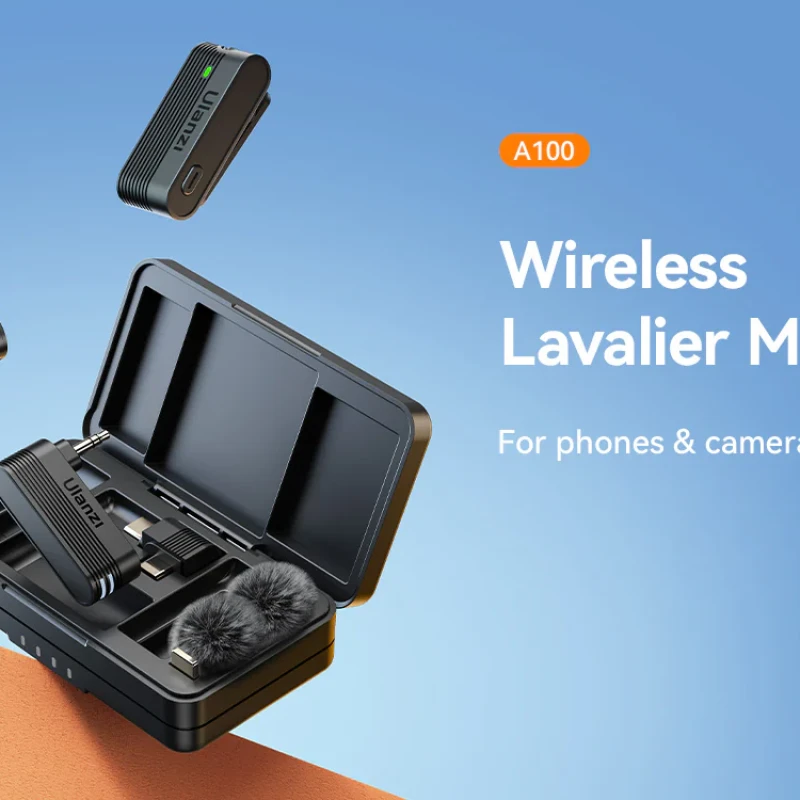Ulanzi A100 Wireless Lavalier Microphone