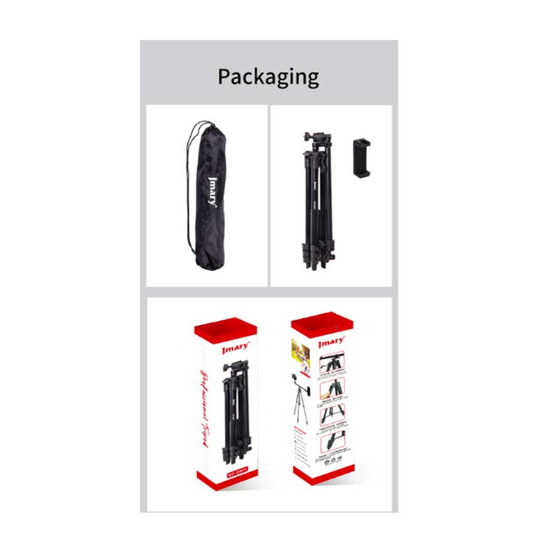 Jmary KP-2207 Portable Aluminum Tripod