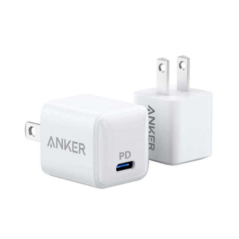 Anker PowerPort III Nano 20W Fast Charger - White
