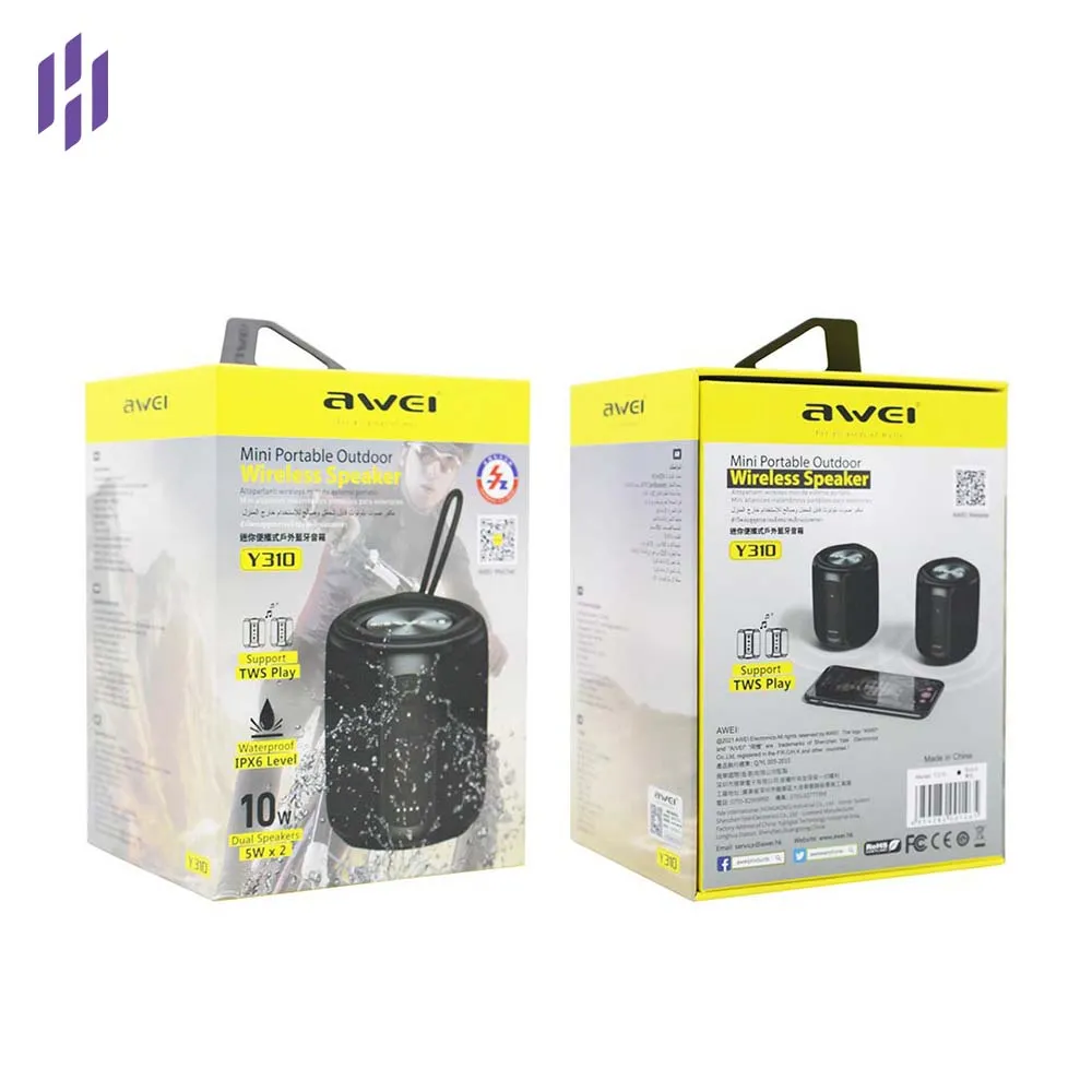 Awei Y310 TWS Wireless Bluetooth Speaker IPX6