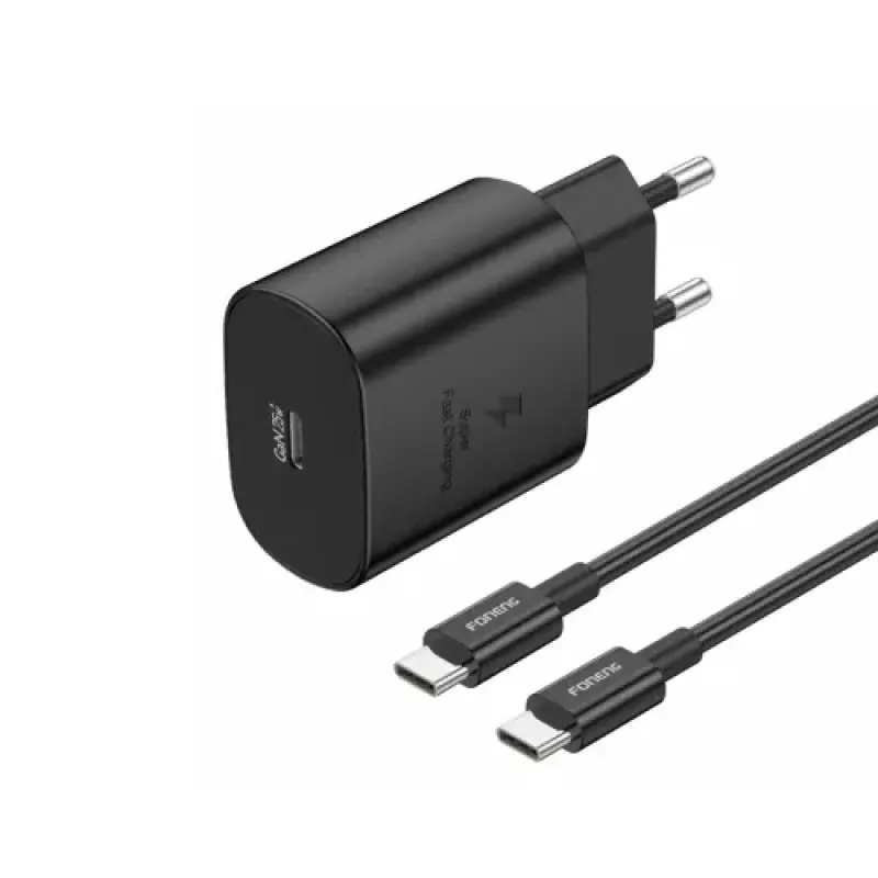 FONENG PD 45W GaN USB-C Wall Charger With Type-C Cable (EU62)