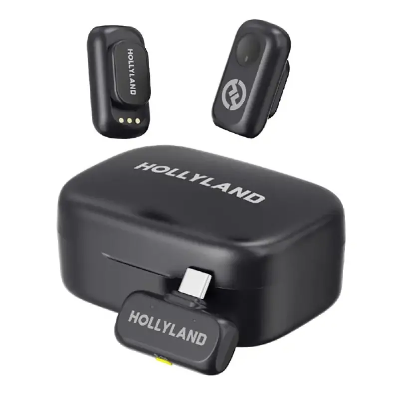 Hollyland LARK A1 Wireless Lavalier Microphone Duo Type-C Version