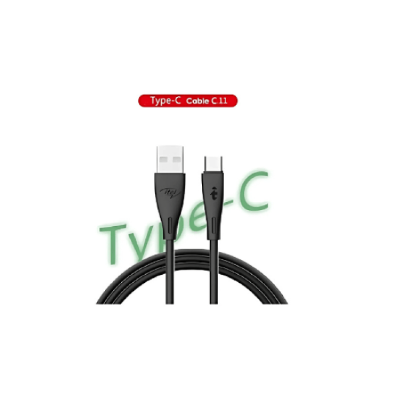 itel USB Cable Super Charging DATA Cable Type-C C11