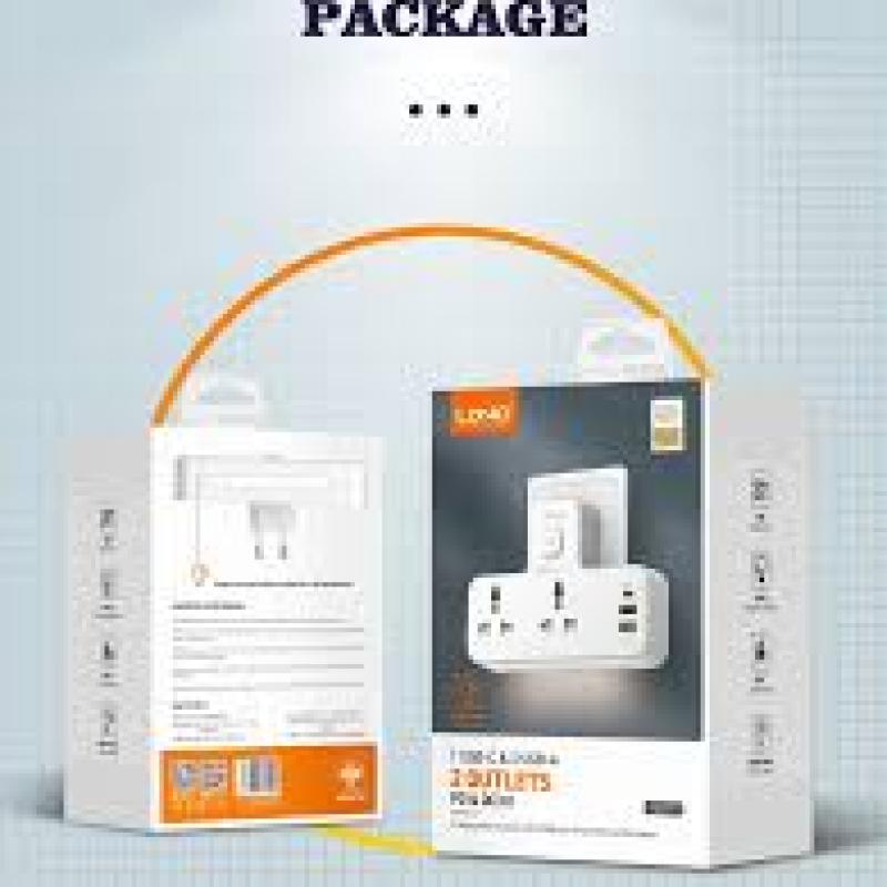 LDNIO 1USB-C & 2 USB A 2 OUTLETS PD & QC3.0 SC2311