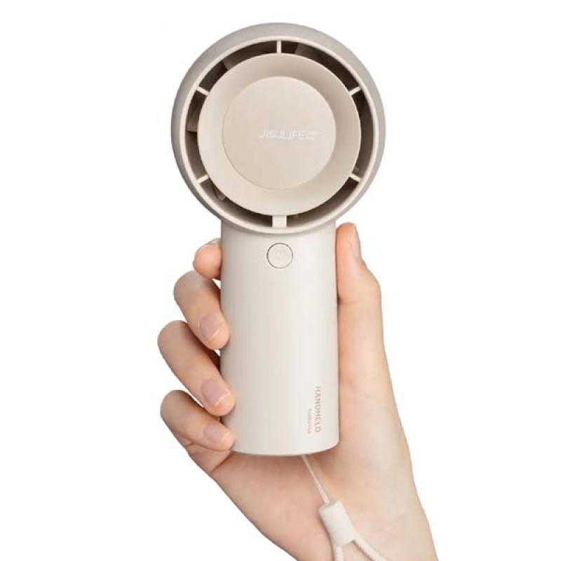 JISULIFE Life 5 Plus (FA43) – 6000mAh Battery, USB Rechargeable, 5-Speed Personal Cooling Fan, Up to 18H Runtime