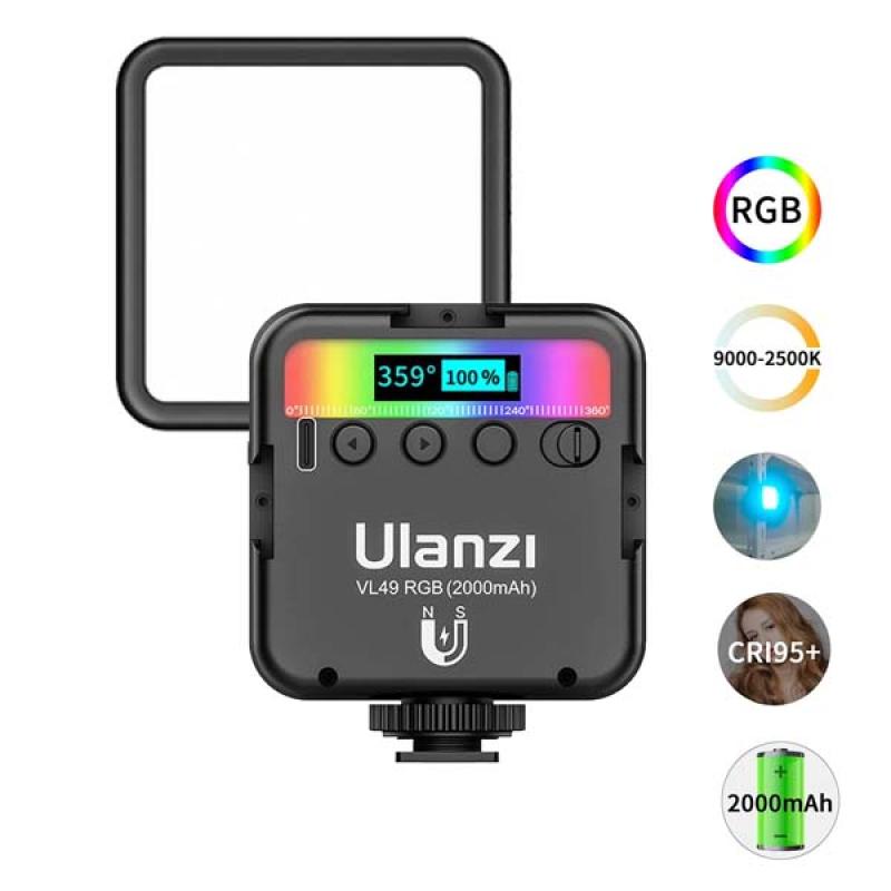 Ulanzi VL49 RGB Mini LED Video Light