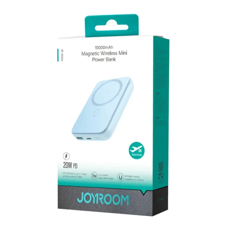 Joyroom JR-W020 20W Magnetic Wireless Charging Power Bank 10000mAh