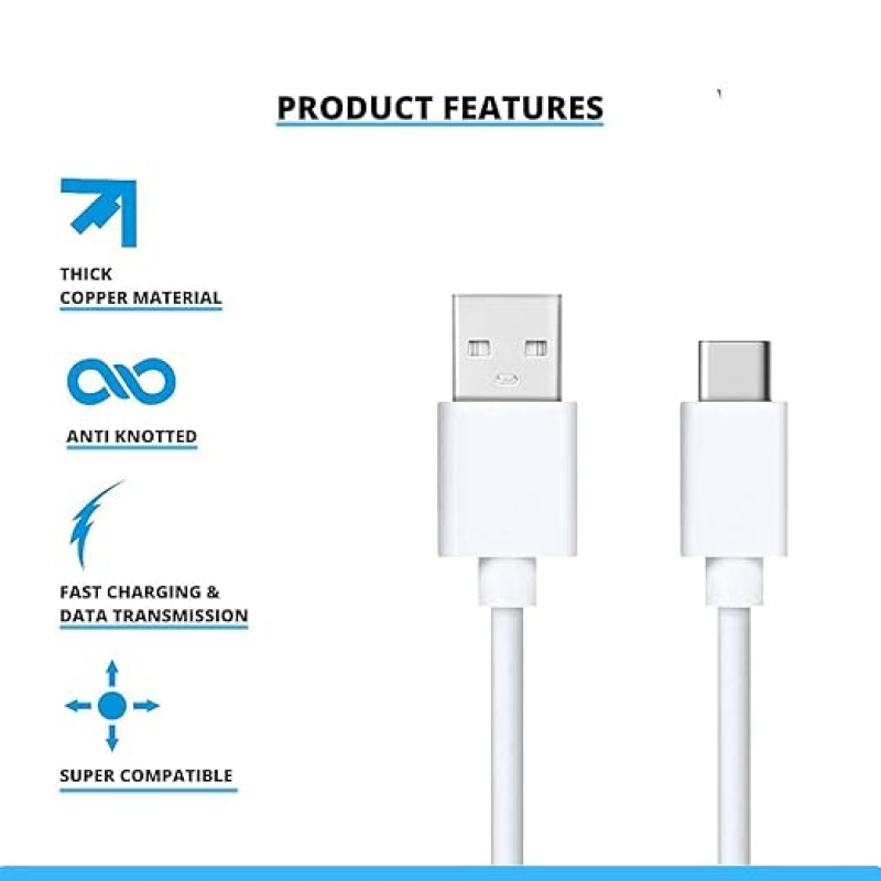 ViVO Original Charger 15w V1530L0B0-EU And Type C Cable