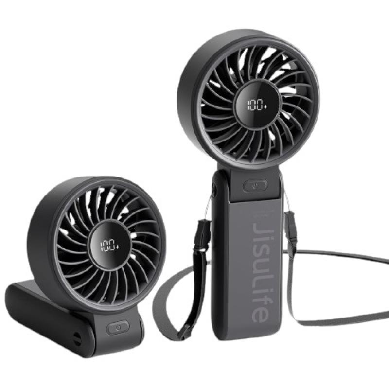 JisuLife Handheld Fan Life7 — 3-in-1 Portable Foldable Fan, 3600mAh/5000mAh Unleash Refreshing Power