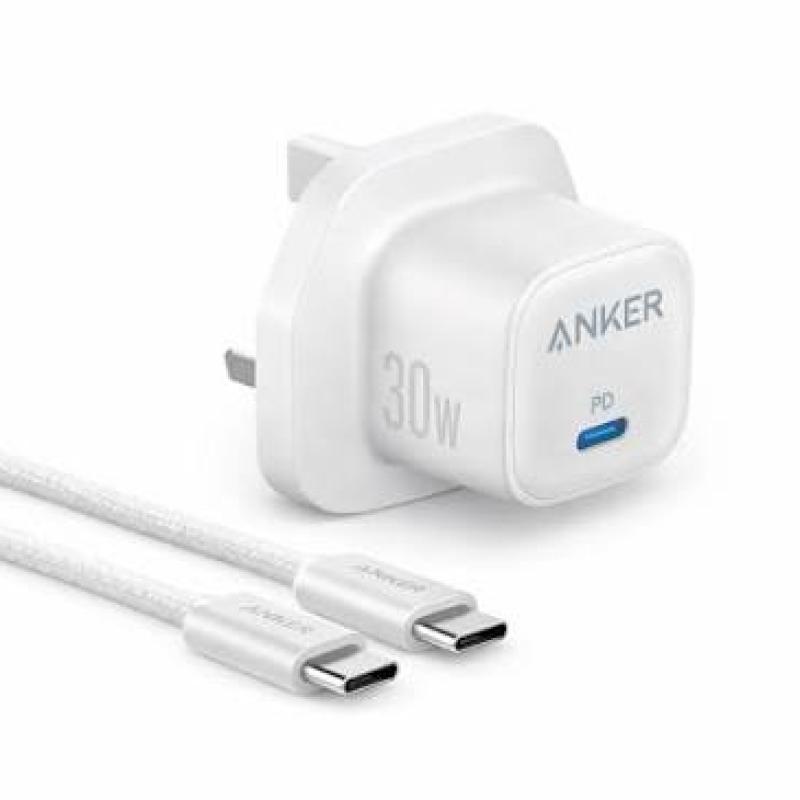 Anker Zolo 30w Charger with 1.0m C to C Cable