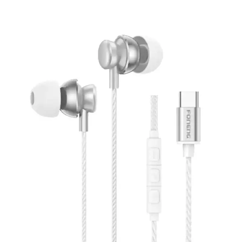 FONENG T67 Type-C In-Ear Heavy Bass Wired Earphone