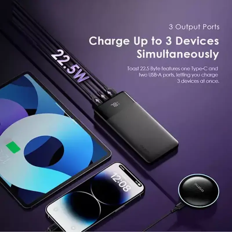 oraimo Toast 22.5 Byte 10000mAh 22.5W Power Bank