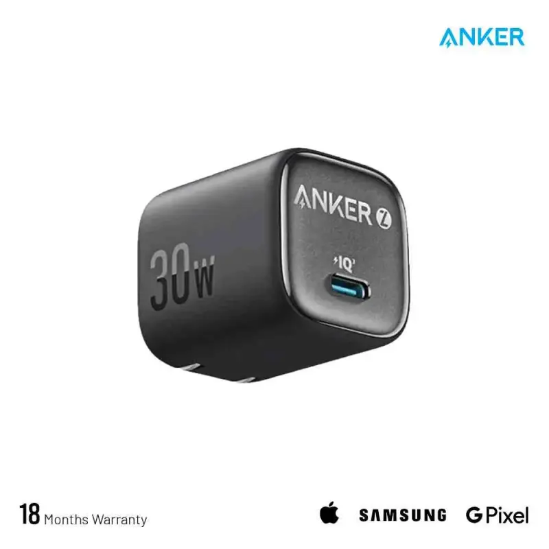 Anker Zolo 30W IQ & PD Type-C Charger Adapter