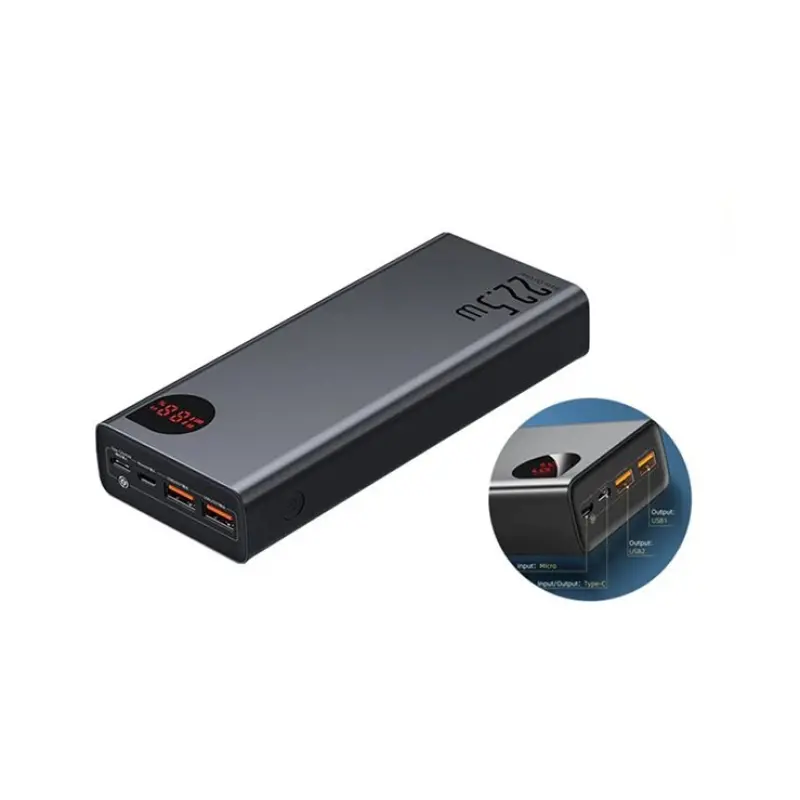 Baseus Adaman Metal Digital Display Quick Charge POWER BANK 20000 mAh  22.5W