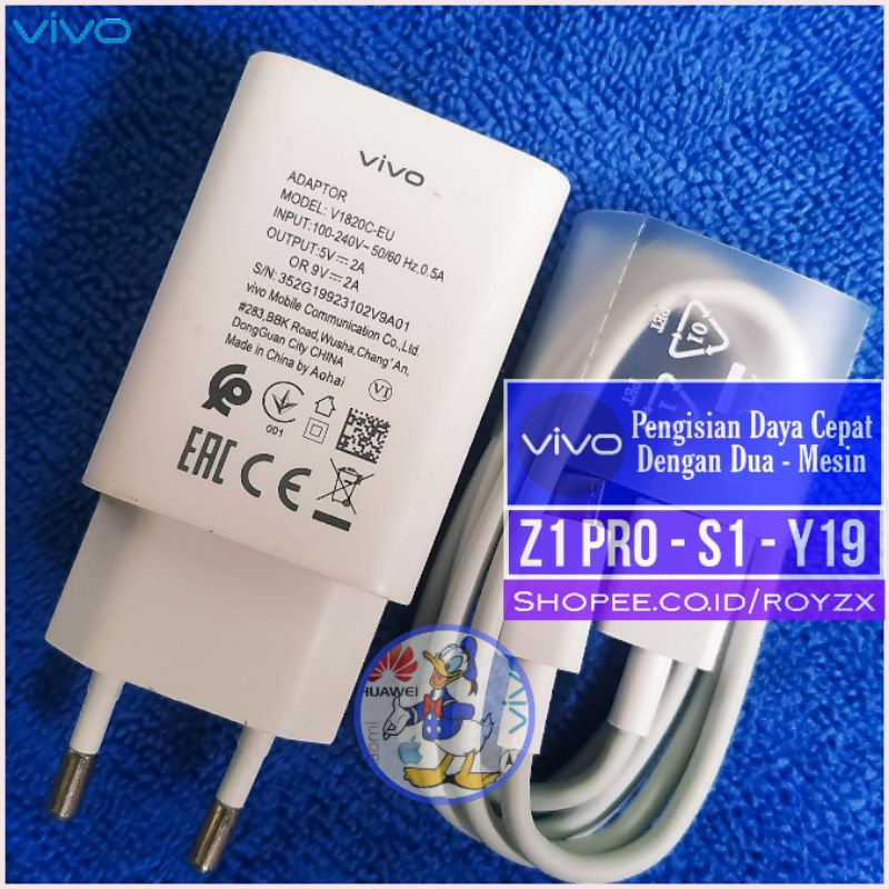 ViVO Original Charger 18w V1820C-EU And Type C Cable
