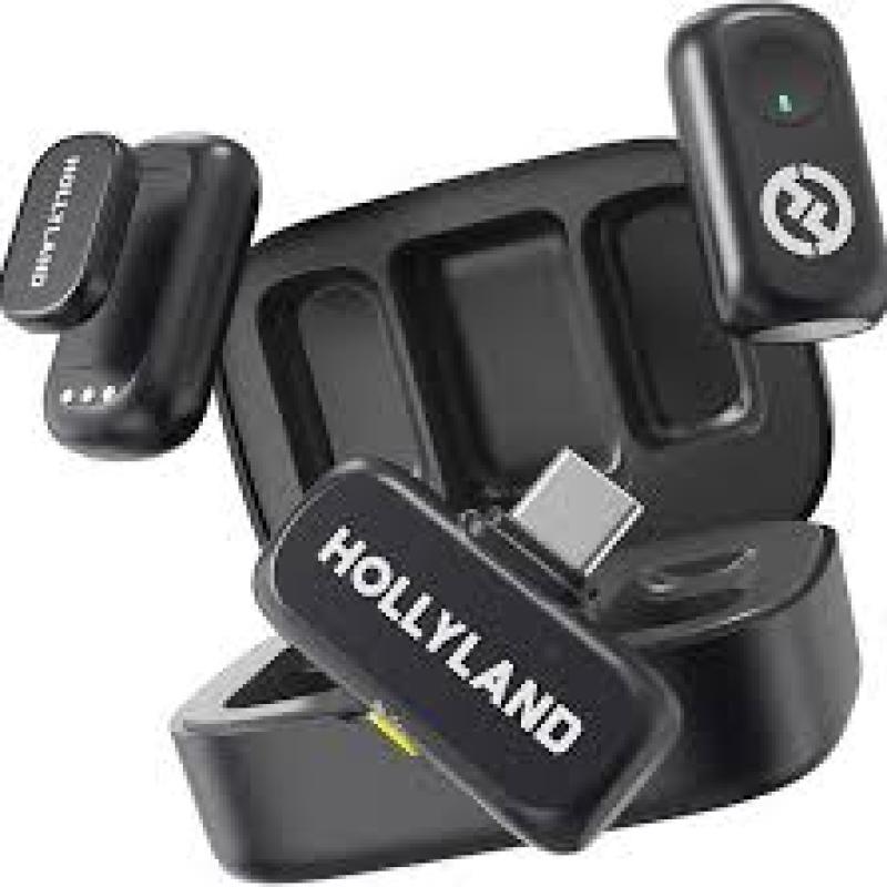 Hollyland LARK A1 Wireless Lavalier Microphone Duo Type-C Version