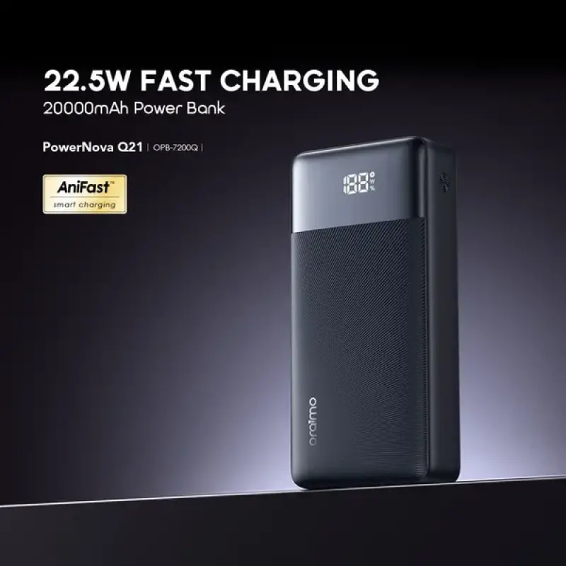 Oraimo PowerNova Q21 OPB-7200Q 20000mAh PD3 22.5W Power Bank