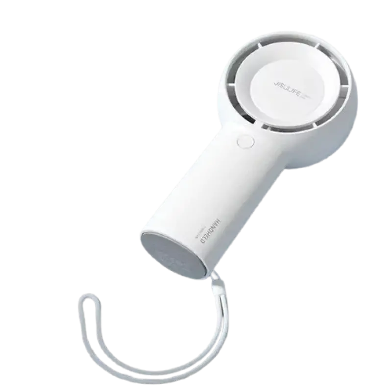 JISULIFE Life 5 Plus (FA43) – 6000mAh Battery, USB Rechargeable, 5-Speed Personal Cooling Fan, Up to 18H Runtime