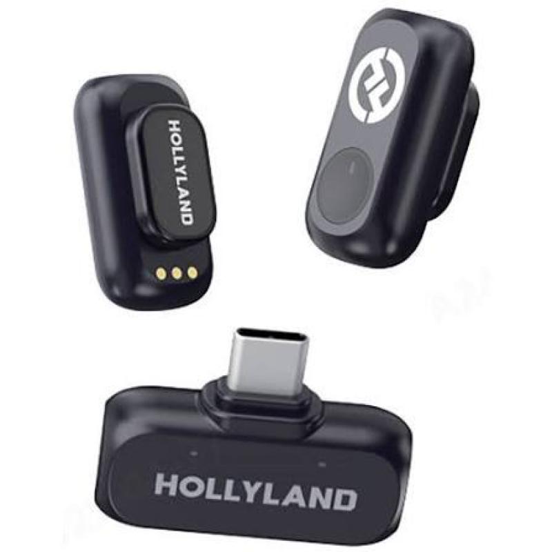 Hollyland LARK A1 Wireless Lavalier Microphone Duo Type-C Version