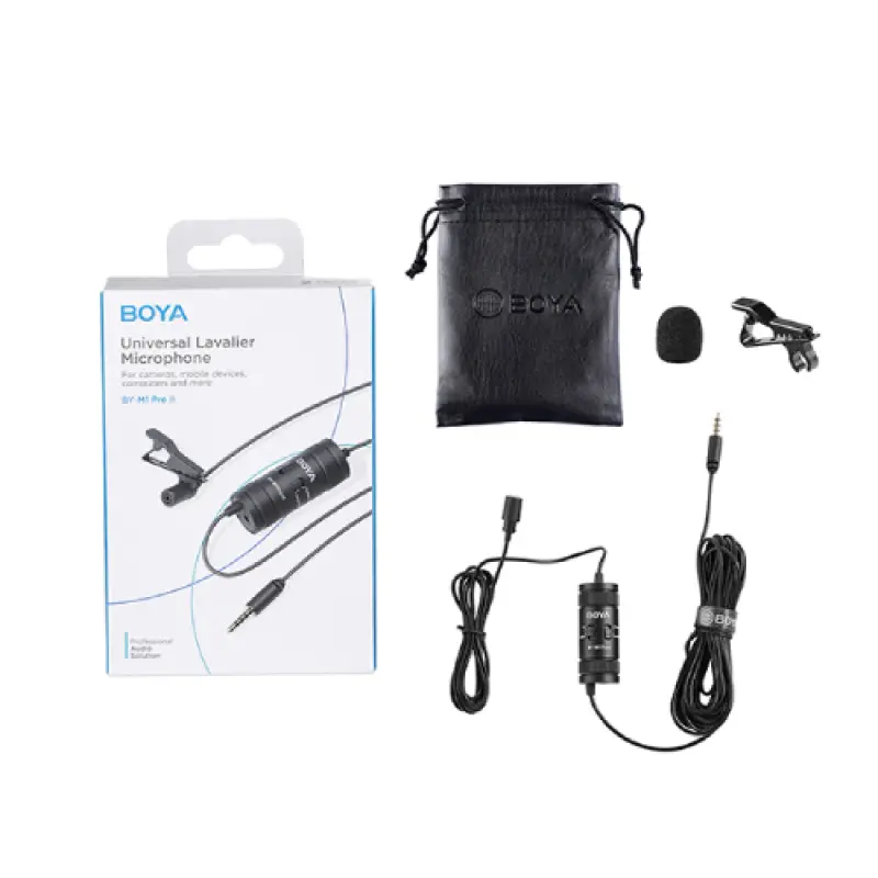 BOYA BY-M1 Pro Ⅱ Universal Lavalier Microphone